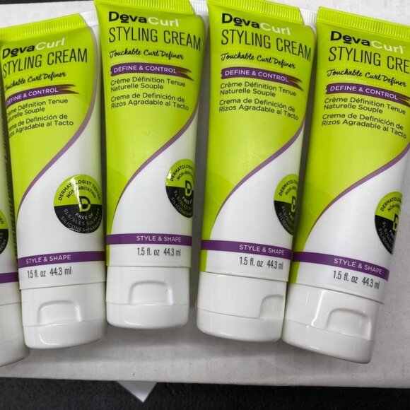 Deva Curl Styling Cream touchabel Curl Definer- Style and Shape -6 Tubes  NEW - Picture 2 of 2